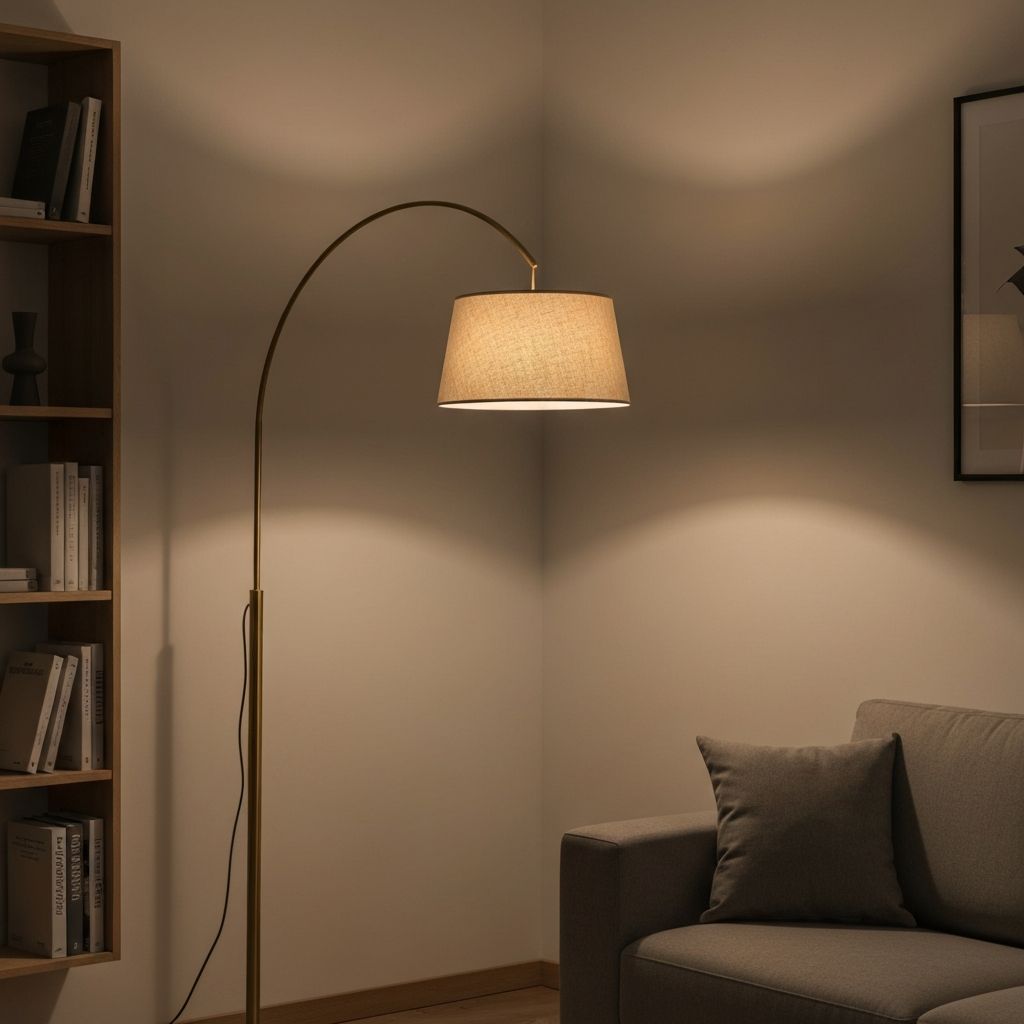 Minimalist Arc Floor Lamp